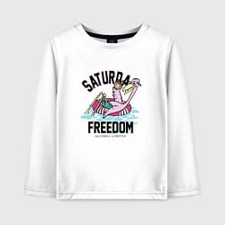 Детский лонгслив Saturday Freedom