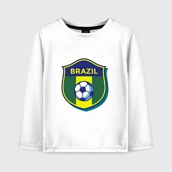 Детский лонгслив Brazil Football