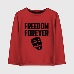 Детский лонгслив Freedom forever