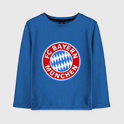 Лонгслив хлопковый детский Bayern Munchen FC, цвет: синий