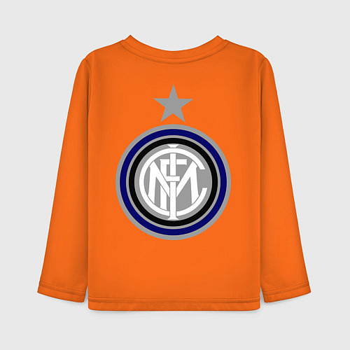 Детский лонгслив Inter FC / Оранжевый – фото 2