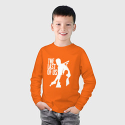 Лонгслив хлопковый детский THE LAST OF US, цвет: оранжевый — фото 2