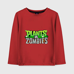 Детский лонгслив Plants vs zombies