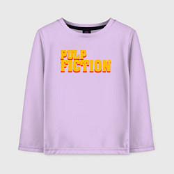 Лонгслив хлопковый детский Pulp Fiction, цвет: лаванда