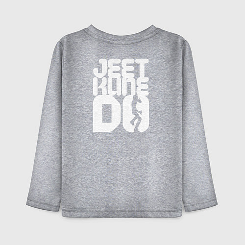 Детский лонгслив Bruce Lee dragons / Меланж – фото 2