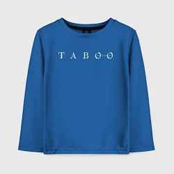 Лонгслив хлопковый детский Taboo, цвет: синий