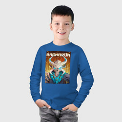 Лонгслив хлопковый детский Fortnite: Ragnarok, цвет: синий — фото 2