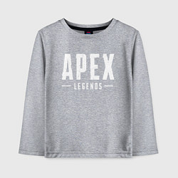 Лонгслив хлопковый детский Apex Legends, цвет: меланж