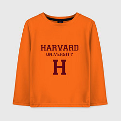 Детский лонгслив Harvard University