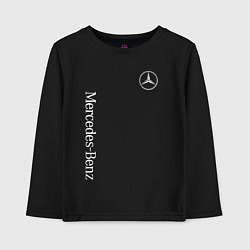 Лонгслив хлопковый детский MERCEDES-BENZ, цвет: черный
