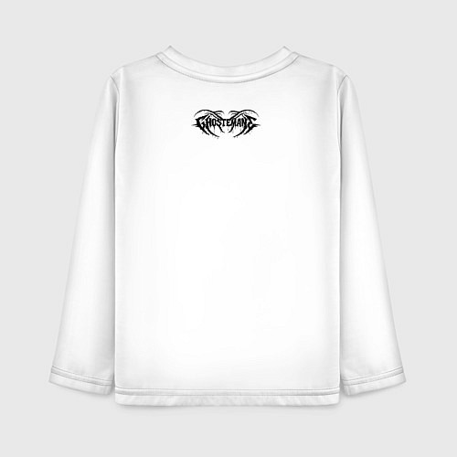 Детский лонгслив GHOSTEMANE / Белый – фото 2