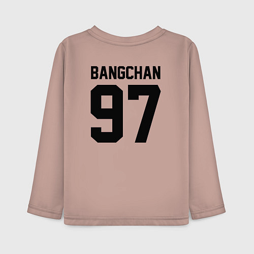 Детский лонгслив STRAY KIDS BANGCHAN / Пыльно-розовый – фото 2