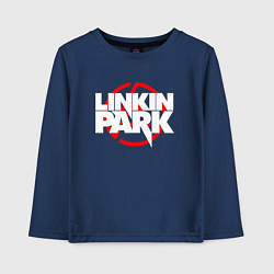 Лонгслив хлопковый детский LINKIN PARK, цвет: тёмно-синий