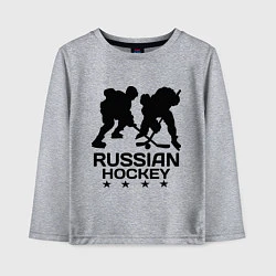 Детский лонгслив Russian hockey stars