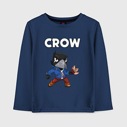 Детский лонгслив BRAWL STARS CROW