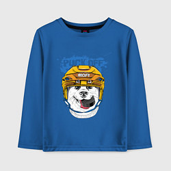 Детский лонгслив Hockey Dog