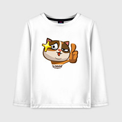 Детский лонгслив Котолайк