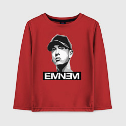 Лонгслив хлопковый детский Eminem, цвет: красный