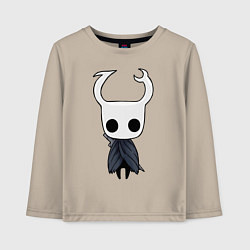 Лонгслив хлопковый детский Рыцарь Hollow Knight, цвет: миндальный