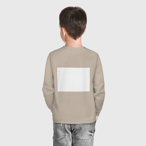 Детский лонгслив SUBARU / Миндальный – фото 4