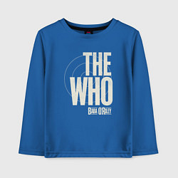 Детский лонгслив The Who