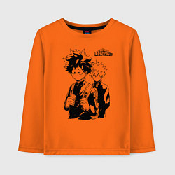 Детский лонгслив Моя геройская академия