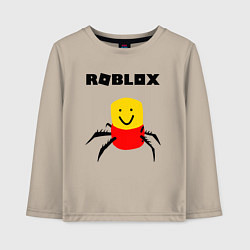 Лонгслив хлопковый детский ROBLOX, цвет: миндальный