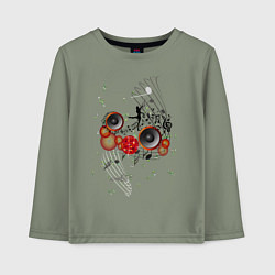 Детский лонгслив Музыка