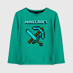 Детский лонгслив Minecraft