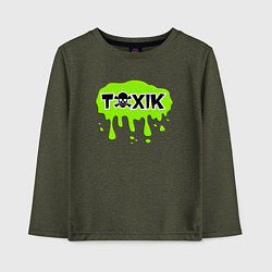 Детский лонгслив Токсик toxik