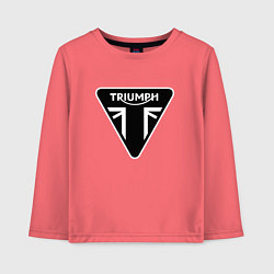 Детский лонгслив Triumph Мото Лого Z