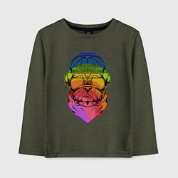 Детский лонгслив Меломан