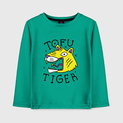 Детский лонгслив Tofu Tiger Тигр Сыр Тофу