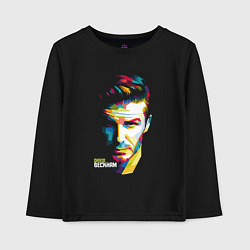 Детский лонгслив Дэвид Бекхэм