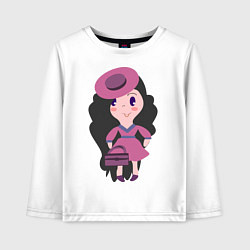 Детский лонгслив Модница