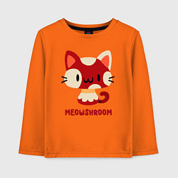 Детский лонгслив Meowshroom