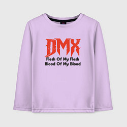 Лонгслив хлопковый детский DMX - Flesh Of My Flesh, цвет: лаванда