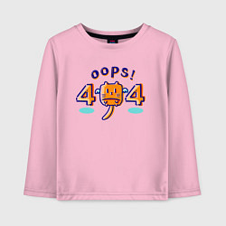 Детский лонгслив Oops cat