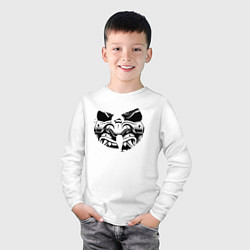 Лонгслив хлопковый детский Wu-Tang Dragon, цвет: белый — фото 2