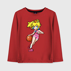 Детский лонгслив Peach Basketball