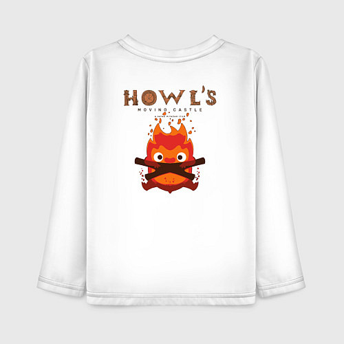 Детский лонгслив TurnipHead / Белый – фото 2