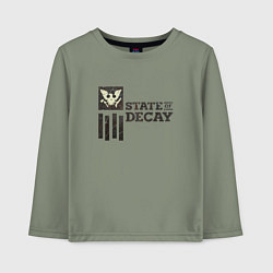 Детский лонгслив State of Decay Iron Logo