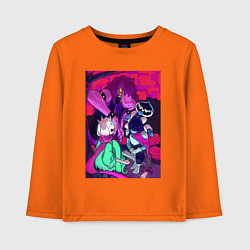 Лонгслив хлопковый детский Deltarune, цвет: оранжевый