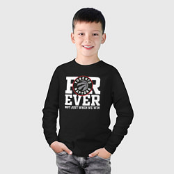 Лонгслив хлопковый детский Toronto Raptors FOREVER NOT JUST WHEN WE WIN, цвет: черный — фото 2