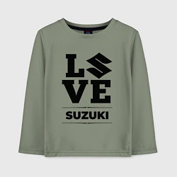 Детский лонгслив Suzuki Love Classic
