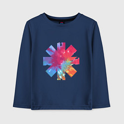 Лонгслив хлопковый детский RHCP Color, цвет: тёмно-синий