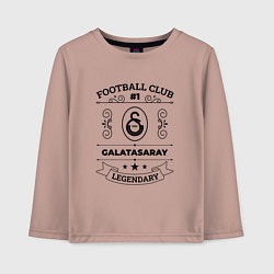 Детский лонгслив Galatasaray: Football Club Number 1 Legendary