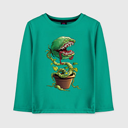 Детский лонгслив Plant - Piranha