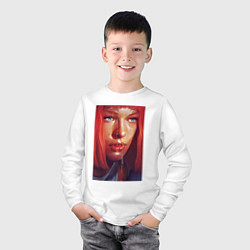 Лонгслив хлопковый детский Milla Jovovich - The Fifth Element, цвет: белый — фото 2