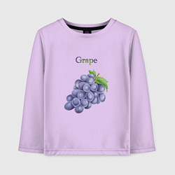 Детский лонгслив Grape виноград